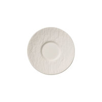 Manufacture Rock Blanc Mokka-/Espressountertasse, 12 cm Ø, weiß