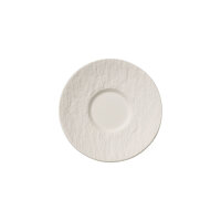 Mokka-/Espressountertasse - Manufacture Rock blanc