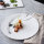Gourmetteller - Manufacture Rock blanc