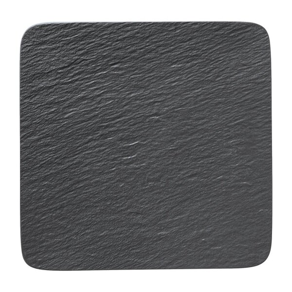 Manufacture Rock Servierplatte, 33 x 33 cm, schwarz