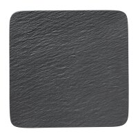 Manufacture Rock Servierplatte, 33 x 33 cm, schwarz