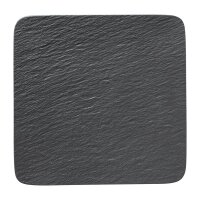 Servierplatte quadratisch/Gourmetteller - Manufacture Rock