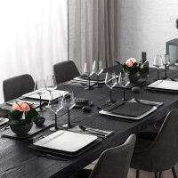 Servierplatte quadratisch/Gourmetteller - Manufacture Rock