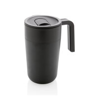 GRS recycelte PP und Stainless Steel Tasse mit Griff...