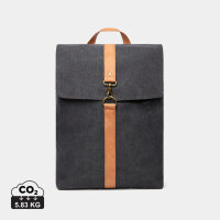 VINGA Bosler Rucksack aus GRS recyceltem Canvas Farbe:...