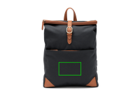 VINGA Sloane-Rucksack RCS aus recyceltem Polyester Farbe: grau