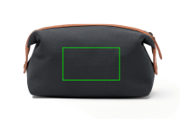 VINGA Sloane Kulturtasche aus RCS recyceltem Polyester Farbe: grau