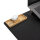 Impact AWARE RPET faltbare Desk-Organizer mit Laptop-Ständer Farbe: schwarz