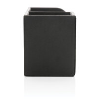 Swiss Peak RCS recycelter PU Desk organizer Farbe: schwarz