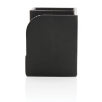 Swiss Peak RCS recycelter PU Desk organizer Farbe: schwarz