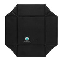 Swiss Peak faltbare Magnetbox aus RCS recyceltem PU Farbe: schwarz