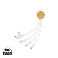 rundes Ontario 6-in-1 Kabel aus RCS recyceltem Kunststoff...