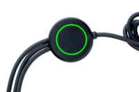 6-in-1 Kabel aus RCS recyceltem TPE und recyceltem Plastik Farbe: schwarz