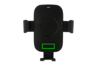 10W Wireless Charging Autohalter aus RCS Plastik Farbe: schwarz