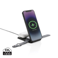 Swiss Peak 15W 3-in-1 magnetischer Wireles Charger aus...