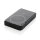 Skywave 5000mah Solar Powerbank, 10W Wireless aus rPlastik Farbe: schwarz