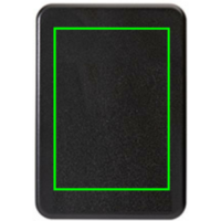 Magnetix 5.000mAh magnetische Powerbank aus RCS recycel. ABS Farbe: schwarz