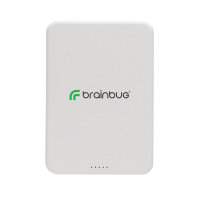 Magnetix 5.000mAh magnetische Powerbank aus RCS recycel. ABS Farbe: weiß