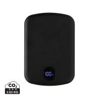 MagBoost 5.000mAh magnetische Powerbank aus RCS rec. Plastik Farbe: schwarz