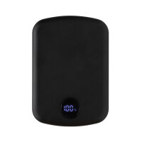 MagBoost 5.000mAh magnetische Powerbank aus RCS rec. Plastik Farbe: schwarz