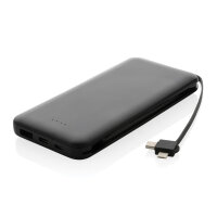 Lockhart 10.000mAh Powerbank aus RCS Kunststoff Farbe: schwarz