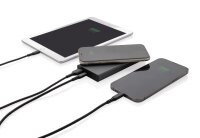 Terra 10.000mAh 18W Powerbank aus RCS  Alu, 10W Wireless Farbe: grau