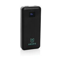 Gridley 20.000mAh 65W Laptop Powerbank aus RCS rPlastik Farbe: schwarz