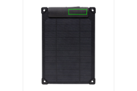 Solarpulse 5W tragbares Solarmodul aus RCS rPlastik Farbe: schwarz