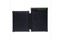 Solarpulse 10W tragbares Solarmodul aus RCS rPlastik Farbe: schwarz