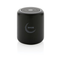 5W Wireless Speaker aus RCS recyceltem Kunststoff Farbe: schwarz