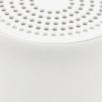 5W Wireless Speaker aus RCS recyceltem Kunststoff Farbe: weiß