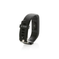 Sense Fit Tracker aus RCS recyceltem TPU mit Pulsmesser Farbe: schwarz