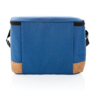 Impact AWARE™ XL RPET Two-Tone Kühltasche mit Korkdetail Farbe: blau