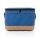 Impact AWARE™ XL RPET Two-Tone Kühltasche mit Korkdetail Farbe: blau