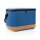 Impact AWARE™ XL RPET Two-Tone Kühltasche mit Korkdetail Farbe: blau