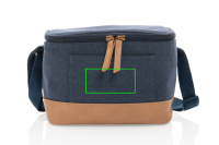 Impact AWARE™ rCanvas 6-Pack Kühltasche Farbe: blau