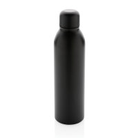 RCS recycelte Stainless Steel Vakuumflasche Farbe: schwarz