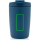 GRS recycelter PP-Becher mit Flip-Deckel Farbe: blau