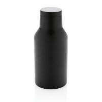 RCS recycelte Stainless Steel Kompakt-Flasche Farbe: schwarz