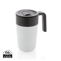 GRS recycelte PP und Stainless Steel Tasse mit Griff...