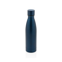 RCS recycelte Stainless Steel Solid Vakuum-Flasche Farbe: navy blau