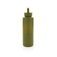 Wasserflasche mit Henkel aus RCS rPP Farbe: grün