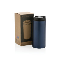 Metro Becher Becher aus RCS recyceltem Stainless-Steel Farbe: blau