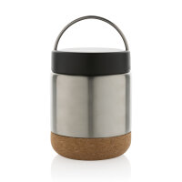 Savory Lebensmittelflasche aus RCS recycelt. Stainless-Steel Farbe: silber
