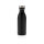 Deluxe Wasserflasche aus RCS recyceltem Stainless-Steel Farbe: schwarz