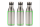 Deluxe Wasserflasche aus RCS recyceltem Stainless-Steel Farbe: silber