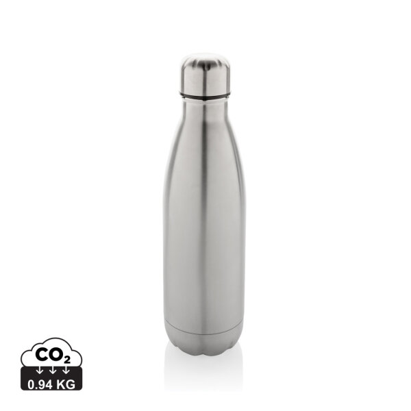 Eureka einwandige Wasserflasche aus RCS rec. Stainless-Steel Farbe: silber