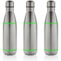 Eureka einwandige Wasserflasche aus RCS rec. Stainless-Steel Farbe: silber