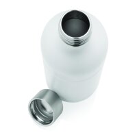 Soda Trinkflasche aus RCS-zertifiziertem Stainless-Steel Farbe: weiß