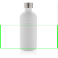 Soda Trinkflasche aus RCS-zertifiziertem Stainless-Steel Farbe: weiß